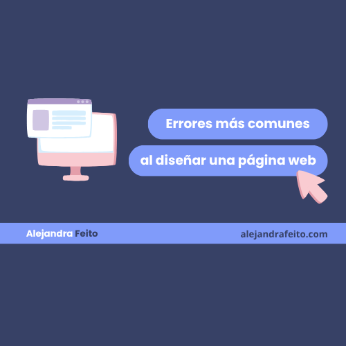 Los 6 errores más comunes en el diseño web